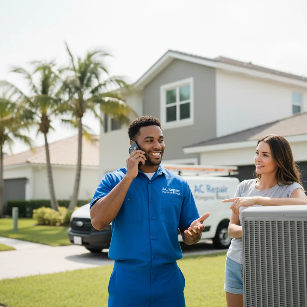 AC Repair Pompano Beach customer support in Chesapeake